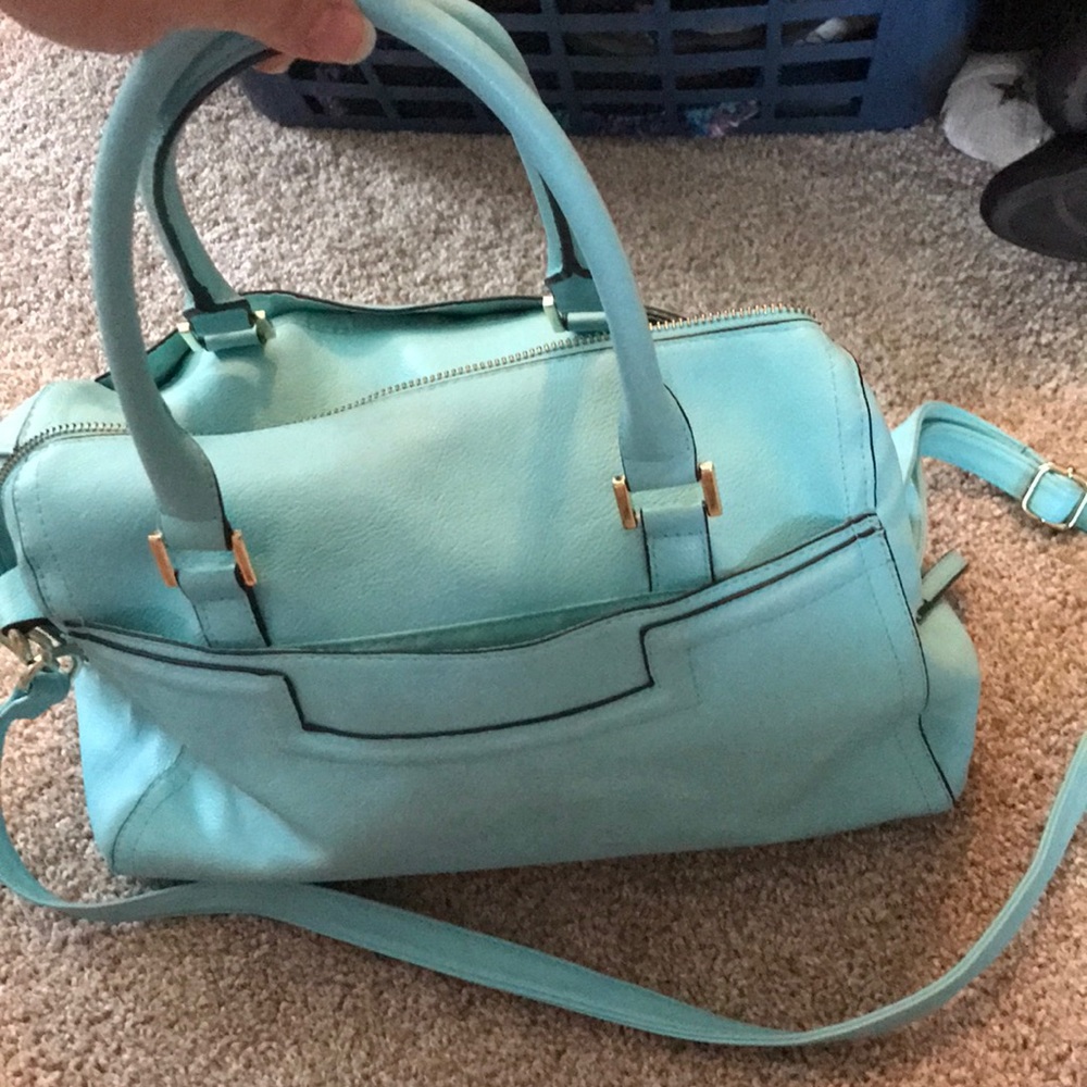 Merona light blue purse